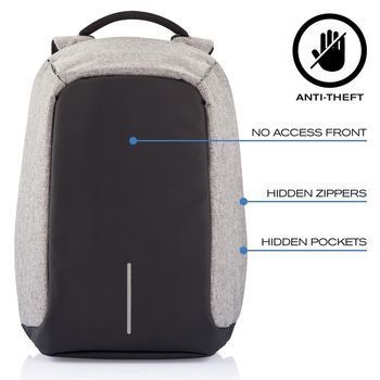 Фото Рюкзак XD Design Bobby XL anti-theft backpack 17'' Grey (P705.562)