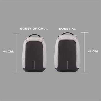 Фото Рюкзак XD Design Bobby XL anti-theft backpack 17'' Grey (P705.562)