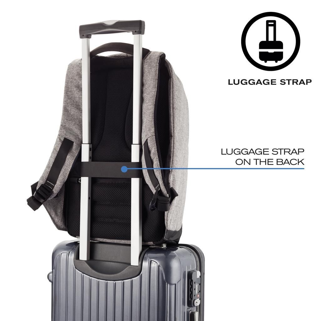 Рюкзак XD Design Bobby XL anti-theft backpack 17'' Grey (P705.562) - фото 11