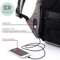 Рюкзак XD Design Bobby XL anti-theft backpack 17'' BLACK (P705.561) - фото 8