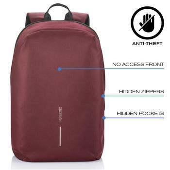 Фото Рюкзак-антизлодій XD Design Bobby Soft Червоний P705.794