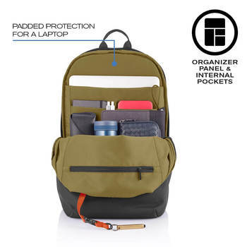 Фото Рюкзак-антизлодій XD Design Bobby Soft Чорний P705.791