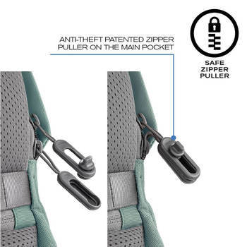 Фото Рюкзак-антизлодій XD Design Bobby Soft М'ятний P705.797