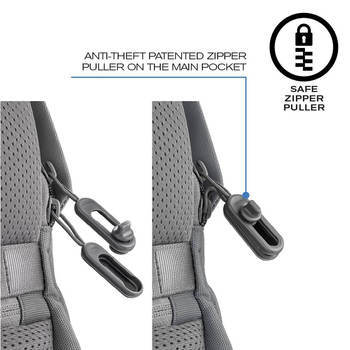 Фото Рюкзак-антизлодій XD Design Bobby Soft Grey P705.792