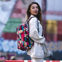 Рюкзак-антизлодій XD Design Bobby Soft Art Geometric P705.867 - фото 15