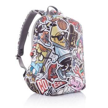 Фото Рюкзак-антизлодій XD Design Bobby Soft Art Graffiti P705.868