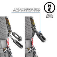Рюкзак-антизлодій XD Design Bobby Soft Art Graffiti P705.868 - фото 13