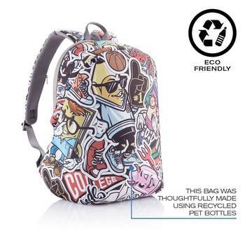 Фото Рюкзак-антизлодій XD Design Bobby Soft Art Graffiti P705.868