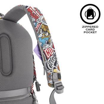 Фото Рюкзак-антизлодій XD Design Bobby Soft Art Graffiti P705.868