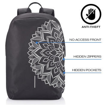 Фото Рюкзак-антизлодій XD Design Bobby Soft Art Mandala P705.869
