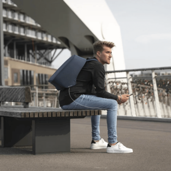 Фото Рюкзак-антизлодій XD Design Bobby Hero Regular Light Blue P705.299