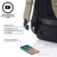 Рюкзак-антизлодій XD Design Bobby Hero Small Green P705.707 - фото 9